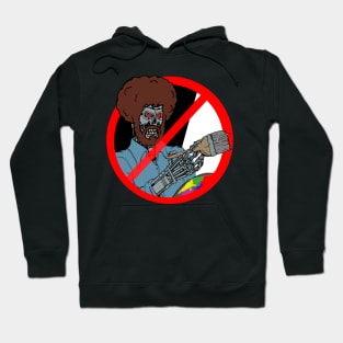 Just say no to ai artists!! Hoodie